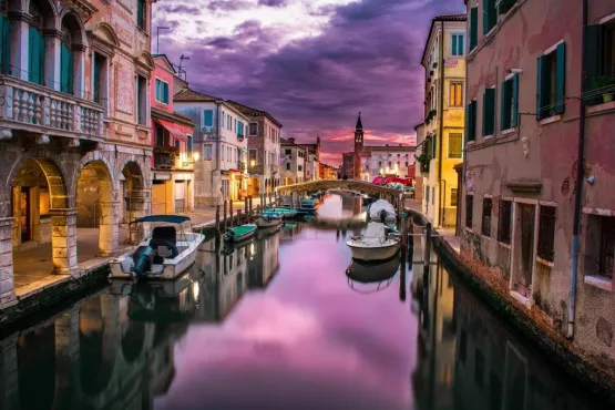 Canale Venezia Italia Acqua Fiume