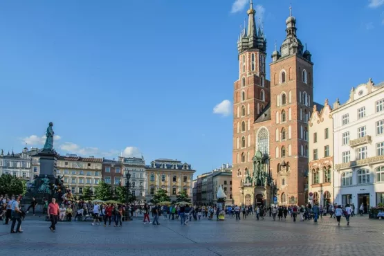 cracovia il mercato la citta vecchia 3