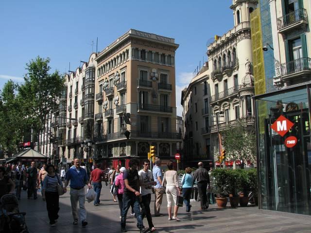 barcelona la rambla el raval