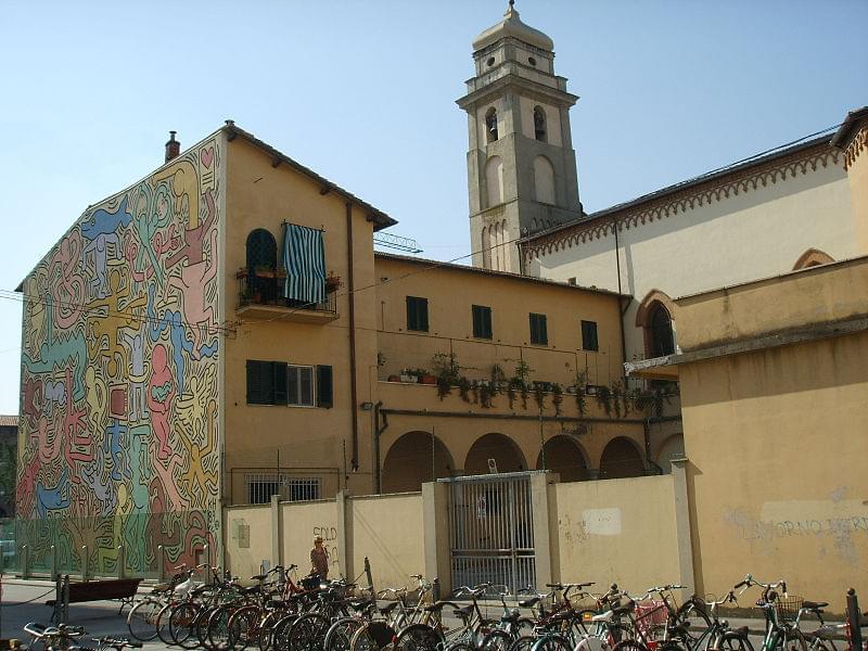 chiesa di sant antonio pisa murales