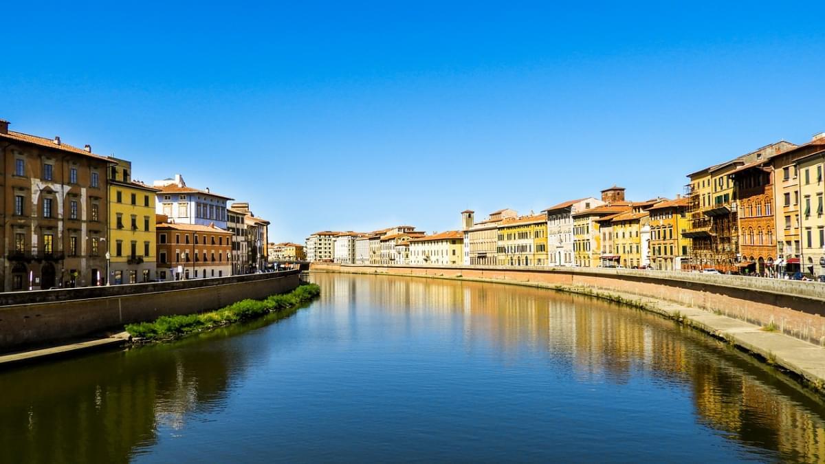 pisa fiume italia toscana arno 2 1