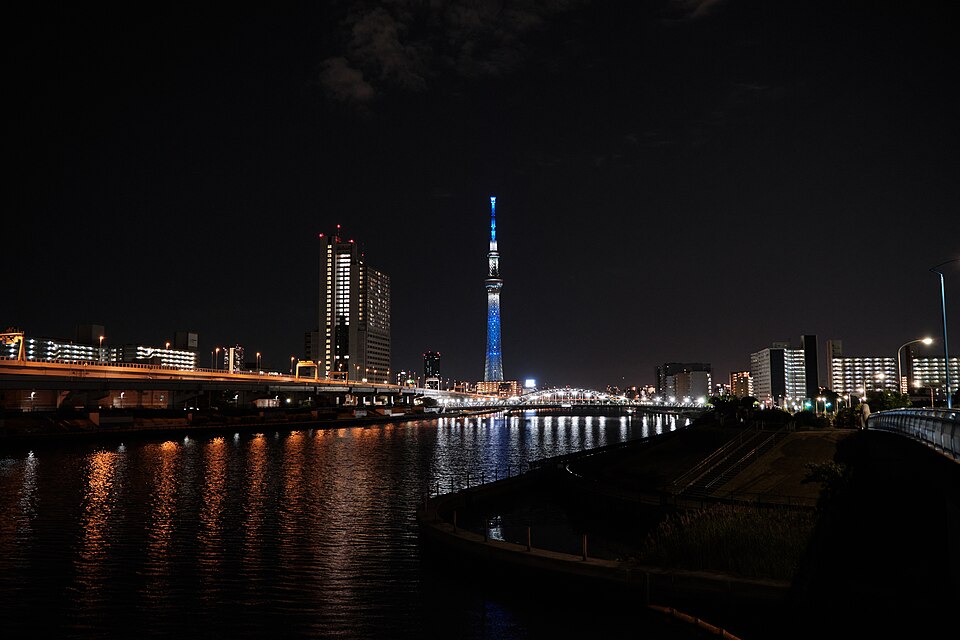 tokyo skytree from shiori park in arakawa ward 49918206248