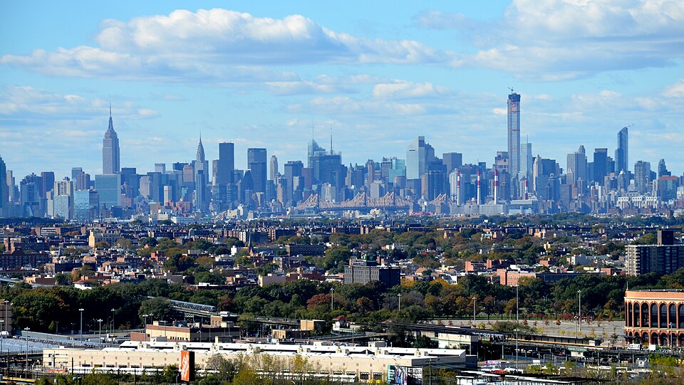 view of newyork city from flushing queens ny panoramio