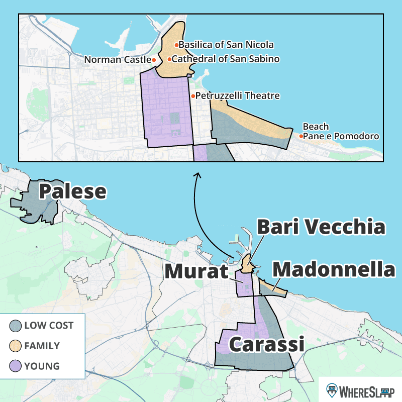 where to sleep bari