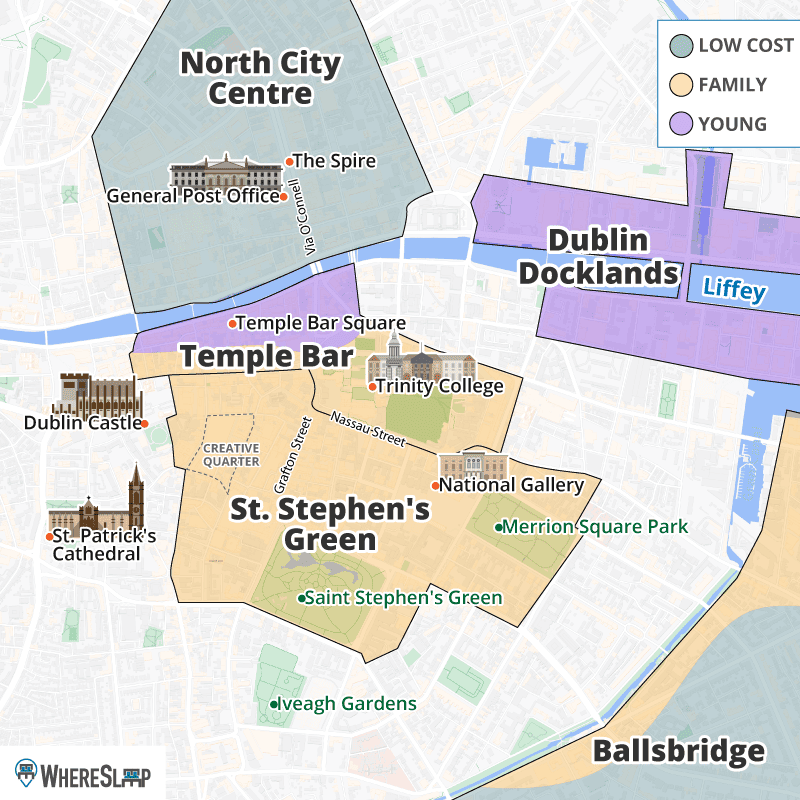 where to sleep in dublin