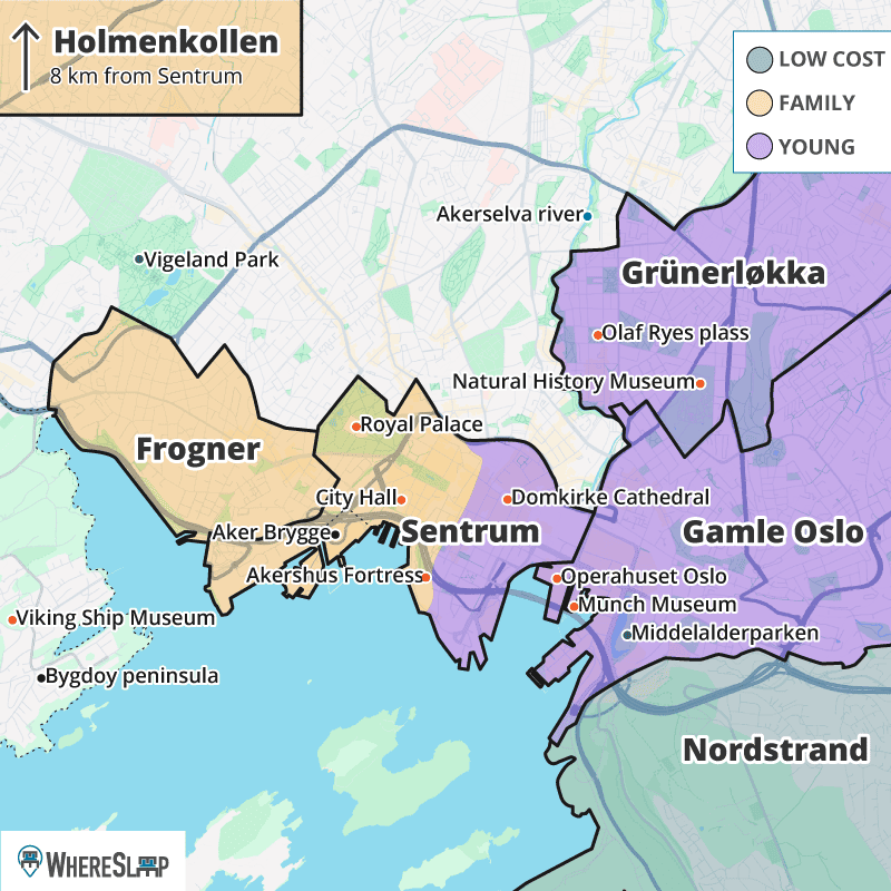 where to sleep in oslo