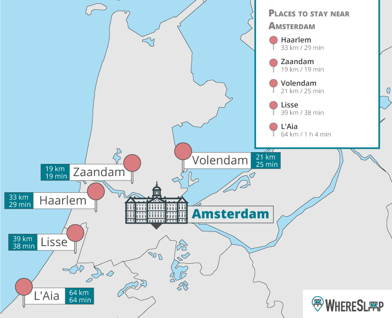 where to sleep near amsterdam